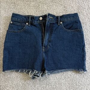 Everlane Dark Blue Jean Shorts